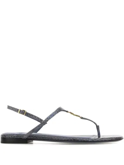 Fendi Green Open Toe Sandals