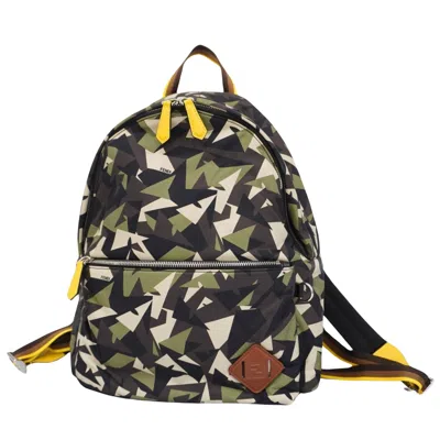 Fendi Green Synthetic Backpack Bag ()