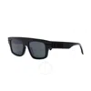 Fendi Grey Browline Men's Sunglasses Fe40091u 01a 54