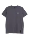 Fendi Cotton T-shirt With Ff Detail In Blue