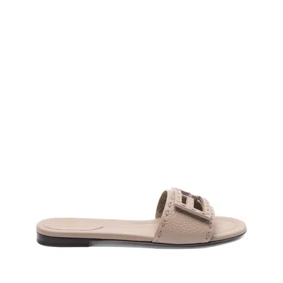 Fendi Grey Flip-flops & Slides Women In Gray