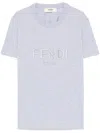 Fendi Embroidered-logo T-shirt