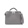Fendi Grey Shoulder Bags Men In Gray