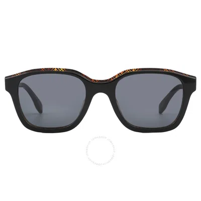 Fendi Grey Square Men's Sunglasses Fe40077i 01a 51 In Black