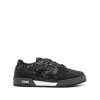 Fendi Low-top Round Toe Rubber Sole Sneakers In Multi