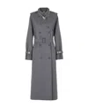 Fendi Grey Wool Coat