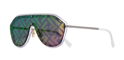 Pre-owned Fendi Gucci Gg1221s Gold With Black/grey (001) Sunglasses In Multicolor