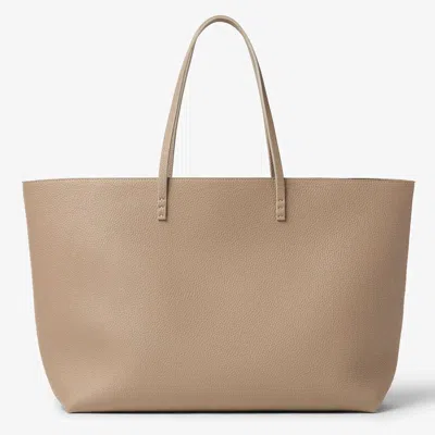 Fendi H26 Tote Bag In Beige
