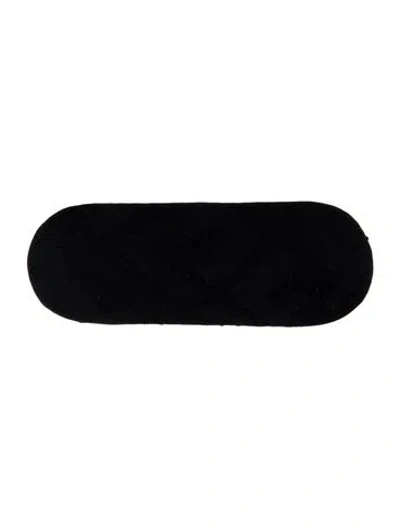 Pre-owned Fendi Hair Clip In Black