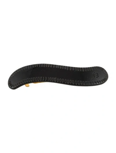 Pre-owned Fendi Hair Clip In Black