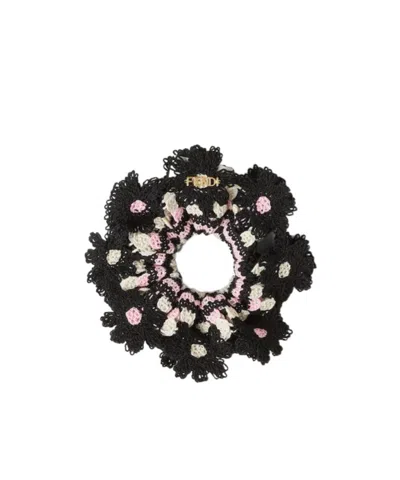 Fendi Hair Elastic In Purple
