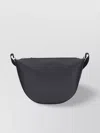 Fendi Half-moon Leather Shoulder Bag