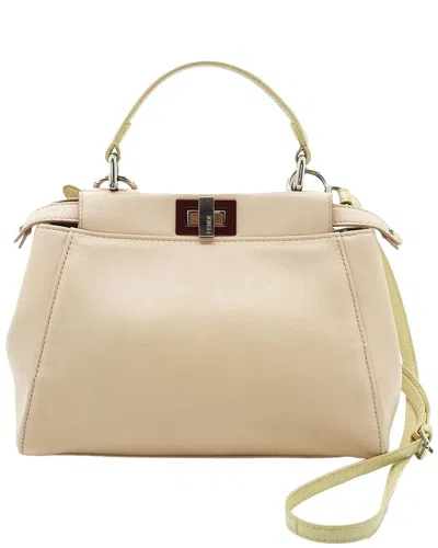 Pre-owned Fendi Handbag Peekaboo (authentic Pre-loved)