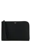 Fendi Leather Pouch Bag