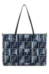Fendi Blue Roll Large Tote
