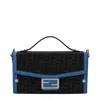 Fendi Handbags Baguette Men Fabric Gray/fiordaliso