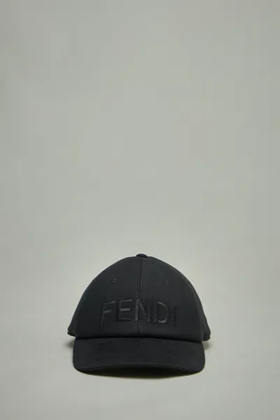 Fendi Hat In Black