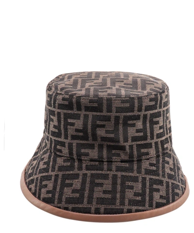 Fendi Hat In Brown