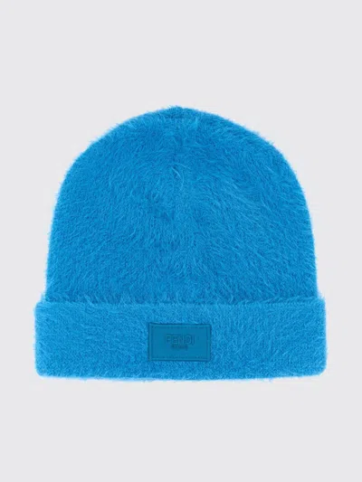 Fendi Hat Men  In Orange