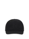 Fendi Cashmere And Wool Cap Featuring Embroidery In Black