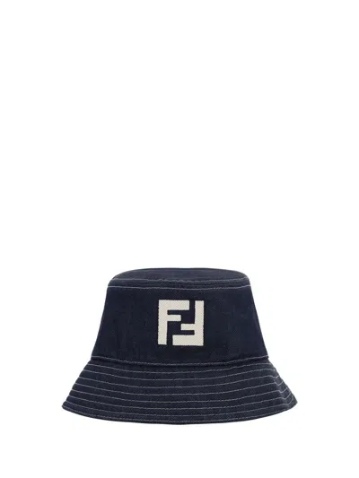 Fendi Hats E Hairbands In Blu