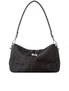 Fendi Shoulder Bag With Adjustable Strap And Metal Hardware In Black