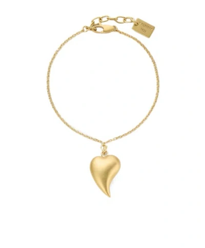 Fendi Heartbeat Bracelet In Gold