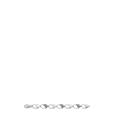 Fendi Hexagonal Chain Bracelet In White