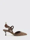 Fendi High Heel Shoes  Woman Color Cocoa In Brown
