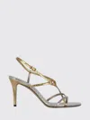 Fendi High Heel Shoes  Woman Color Silver In Silver