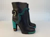 Fendi High-heeled Boots In Black