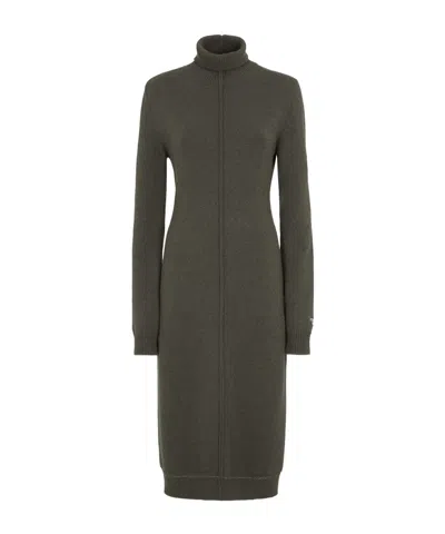 FENDI FENDI TURTLENECK LONG-SLEEVE DRESS