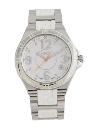 Pre-owned Fendi High Speed Watch, 33mm In Multicolor