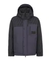 Fendi High Tie Hat Ski Cotton Suit In Black