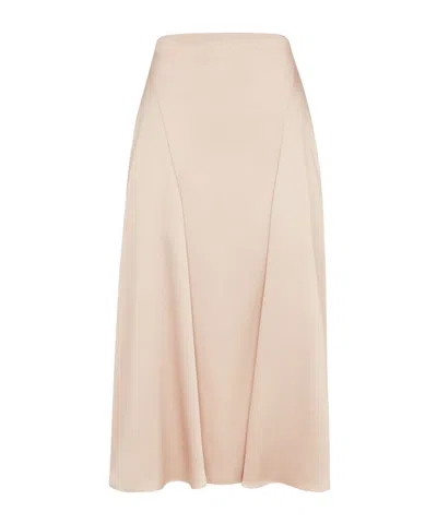 FENDI FENDI DRAPED MIDI SKIRT