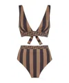 Fendi Bikini In Brown