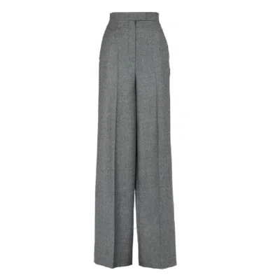 FENDI FENDI HIGH-WAISTED TAILORED PALAZZO WOOL PANTS