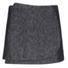 Fendi High-waisted Wrap Denim Short Skirt
