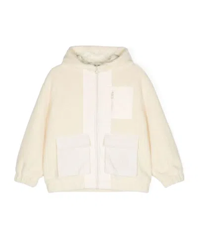 Fendi Hooded Casual Jacket In White