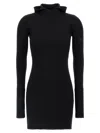 Fendi Wool And Silk Knit Mini Dress