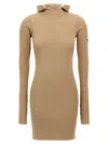 Fendi Hooded Mini Dress