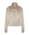 Fendi Hooded Jacket In Nude