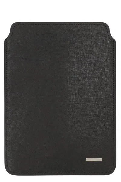 Fendi I-pad Case In Black
