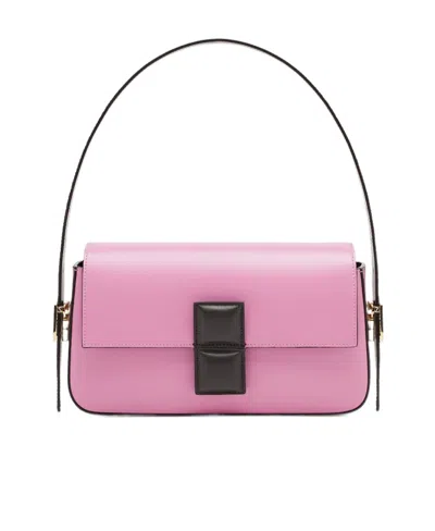 Fendi Iconic Baguette Medium Single Shoulder Bag In Pink