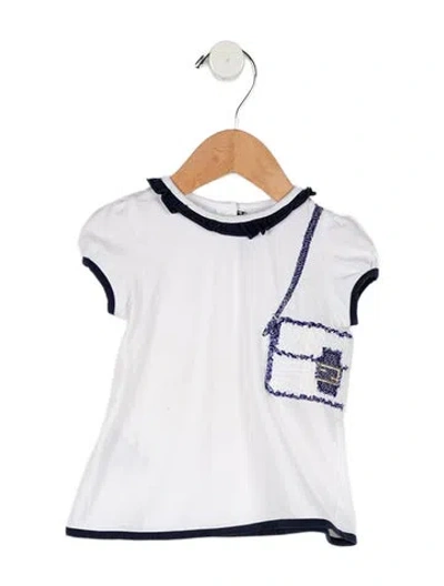 Pre-owned Fendi Babies' Infant Girls' Dress In White