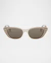 Fendi Interlace Cat Eye Sunglasses