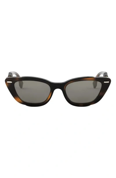 Fendi Interlace Cat Eye Sunglasses In Multi