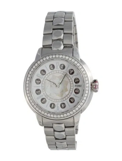 Pre-owned Fendi Ishine Watch, 33mm In Multicolor