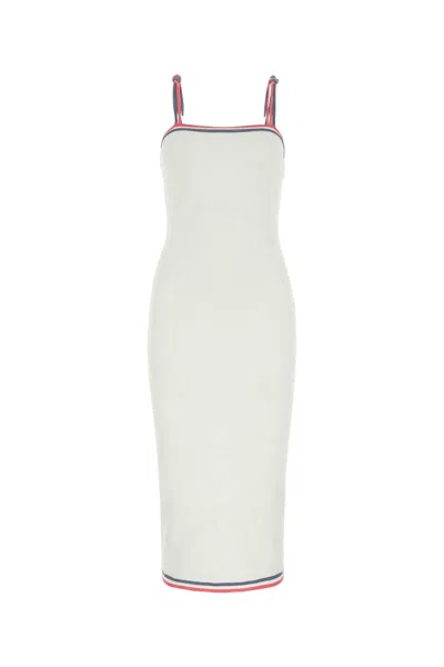 FENDI IVORY VISCOSE BLEND DRESS