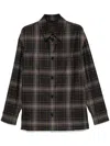 Fendi Go To Jacket Tartan In Multi